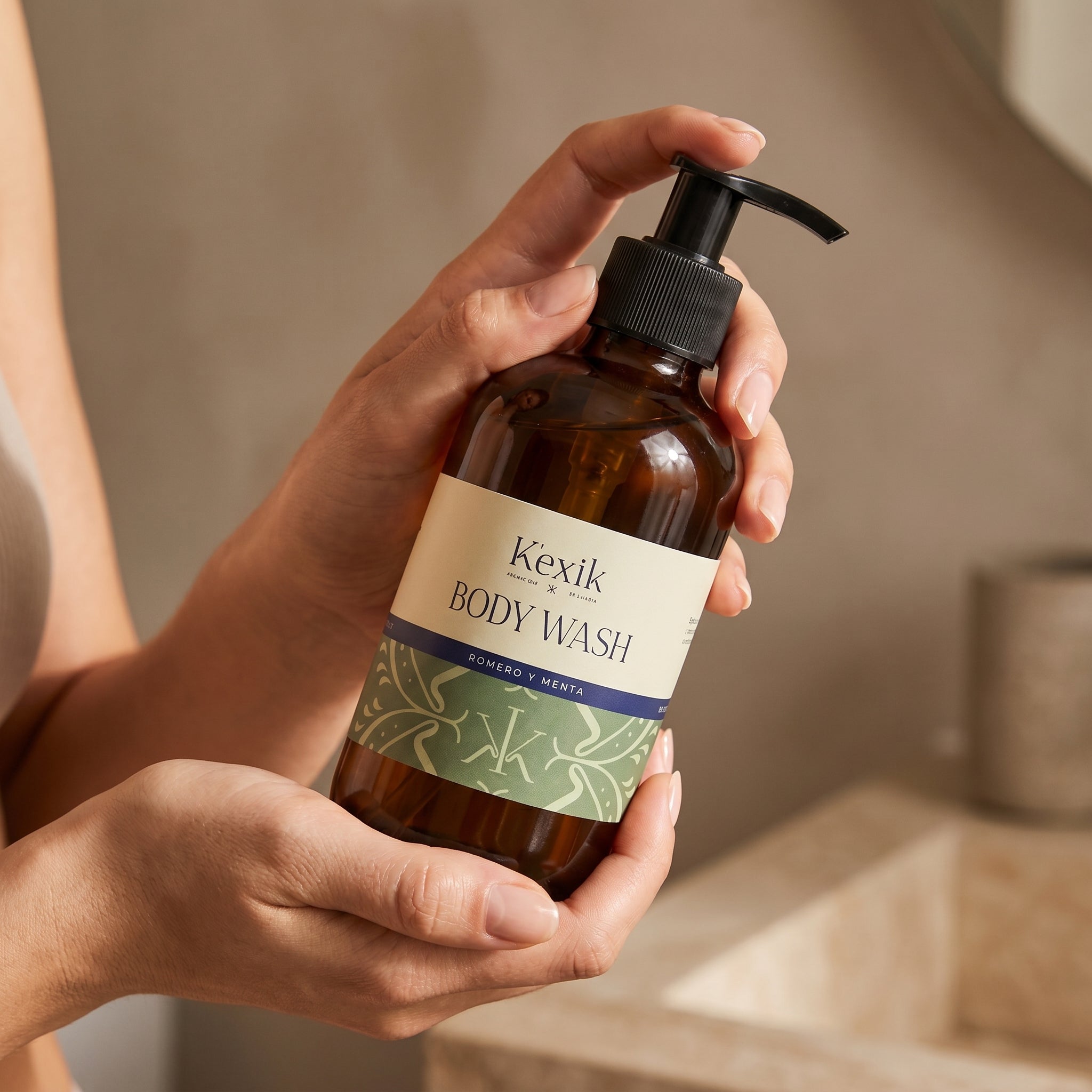 Body Wash Romero y Menta